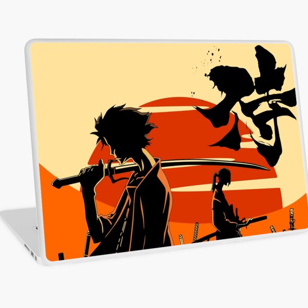 Sunset Samurai Laptop Skin