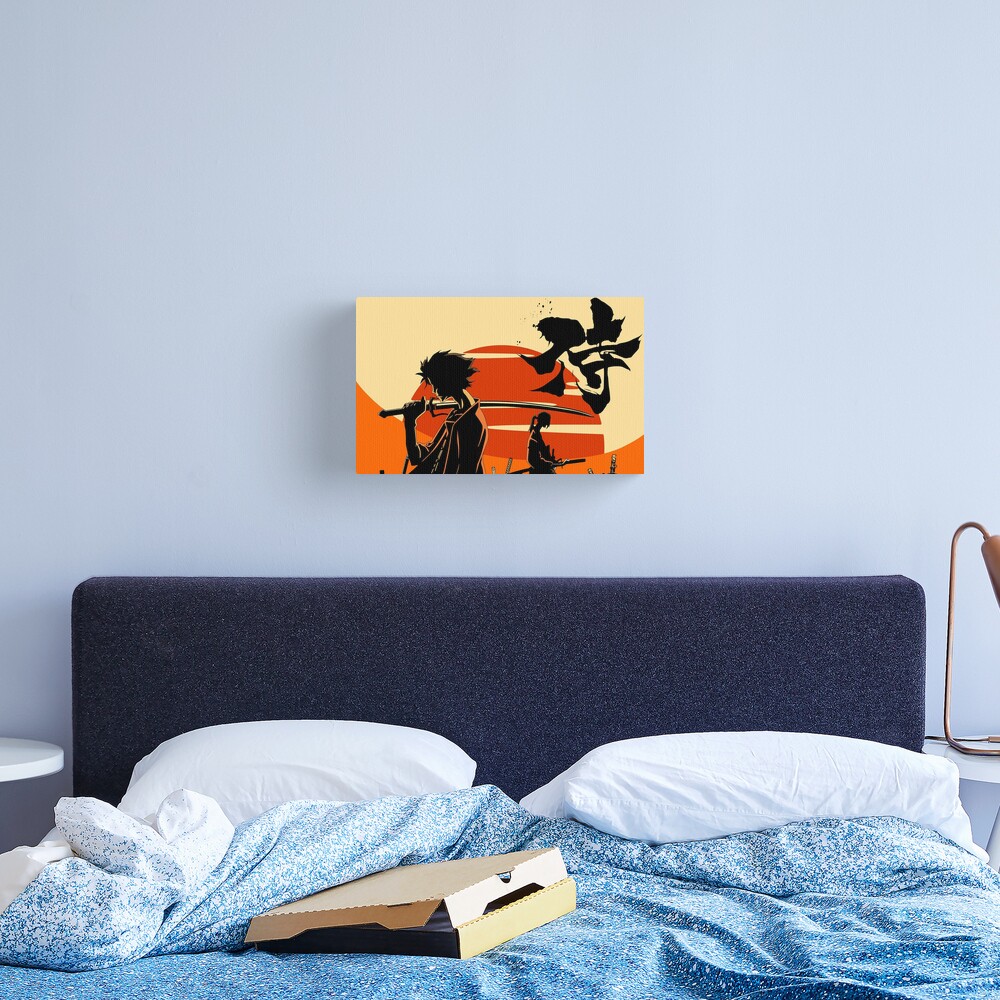 Sunset Samurai Canvas Print