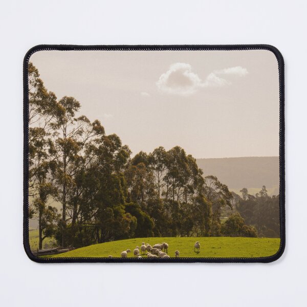 Item preview, Sheep on Rolling Green Hills Countryside designed and sold by Penny Chadwick Photography.