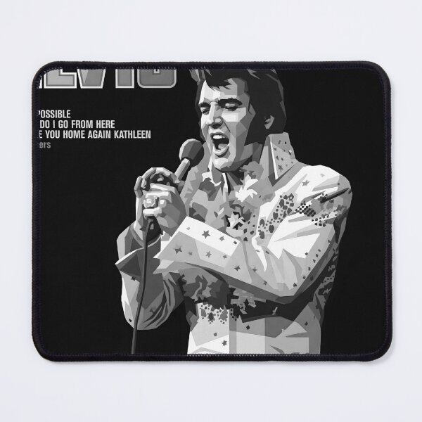 Item preview, Elvis Presley grayscale designed and sold by Japanese art.