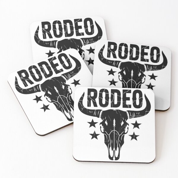 Item preview, Distressed Linocut Bull Skull with Western Stars designed and sold by Bloomkept.