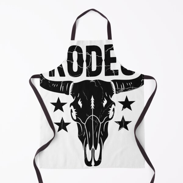 Item preview, Distressed Linocut Bull Skull with Western Stars designed and sold by Bloomkept.