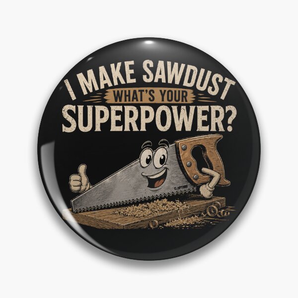 Item preview, I Make Sawdust What's Your Superpower? designed and sold by Capturetees.