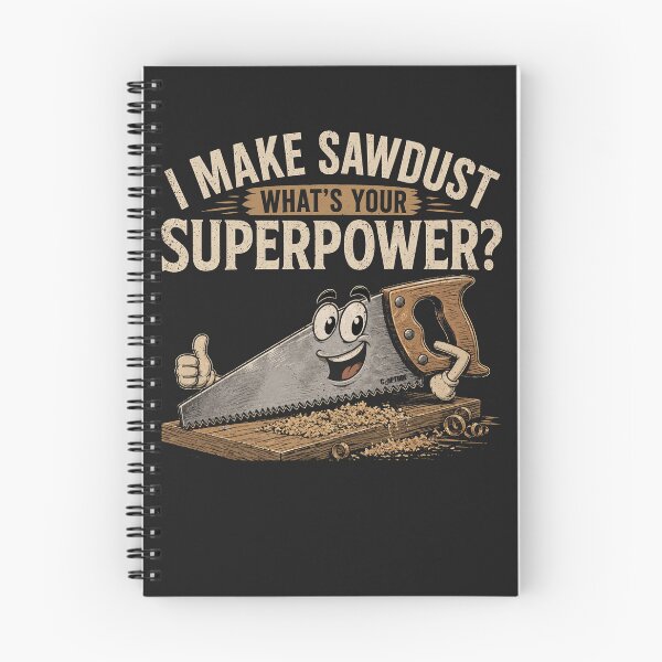 Item preview, I Make Sawdust What's Your Superpower? designed and sold by Capturetees.