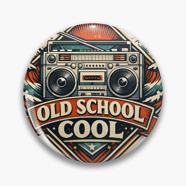 Item preview, Old School Cool designed and sold by RisingWolfStudio.