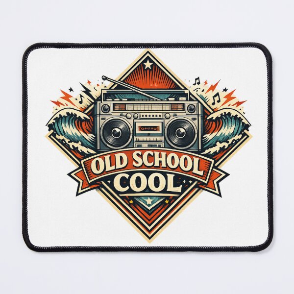 Item preview, Old School Cool designed and sold by RisingWolfStudio.