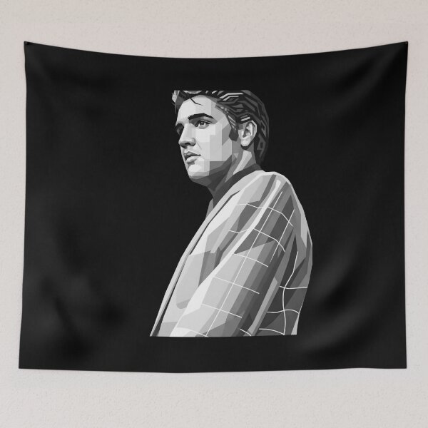 Item preview, Elvis Presley grayscale  designed and sold by Japanese art.