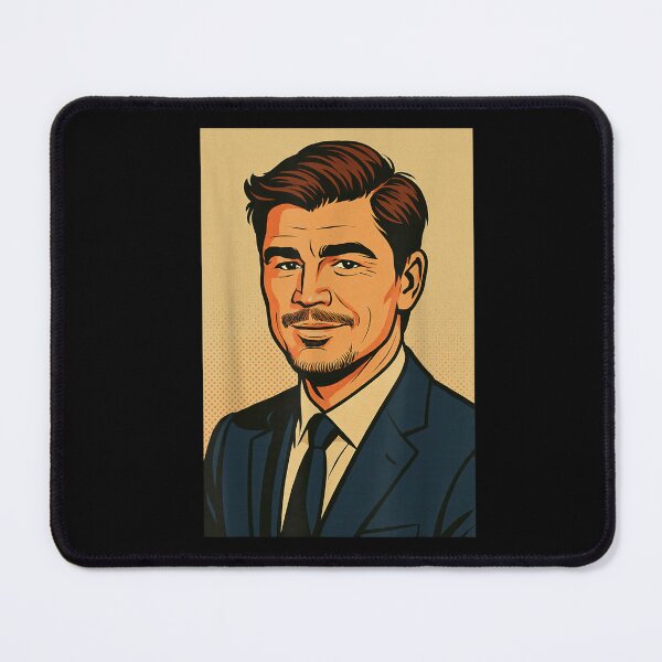 Item preview, josh hartnett retro comic portrait designed and sold by 3INEKMIZAN.