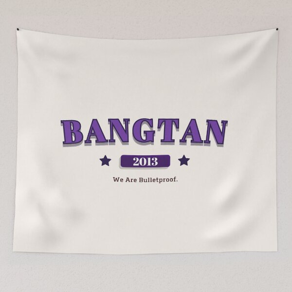 Item preview, BANGTAN 2013 Varsity K-POP University Sweatshirt – We Are Bulletproof designed and sold by smeraldosecrets.
