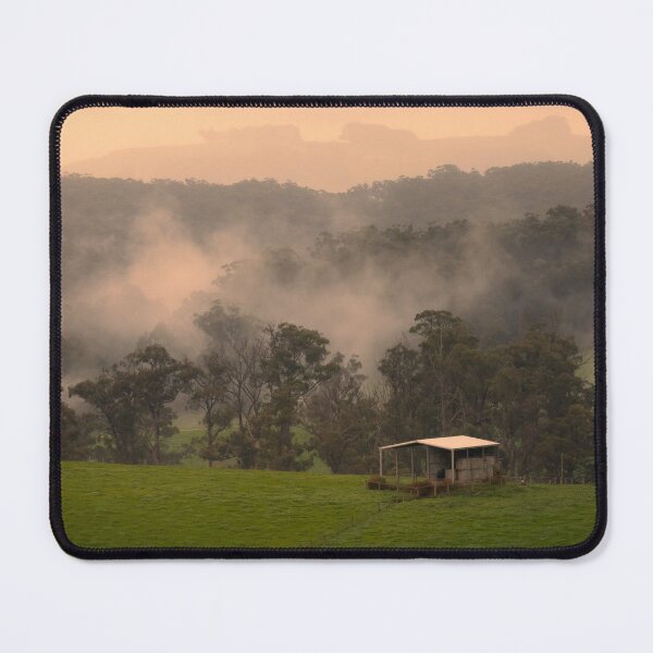 Item preview, Farm Shed on Rolling Green Hills Countryside designed and sold by Penny Chadwick Photography.