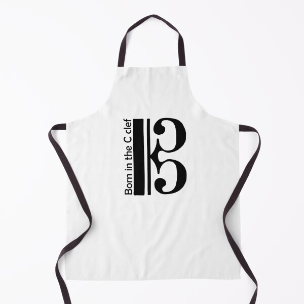 Item preview, Born in the C clef designed and sold by ViolaMangoes.