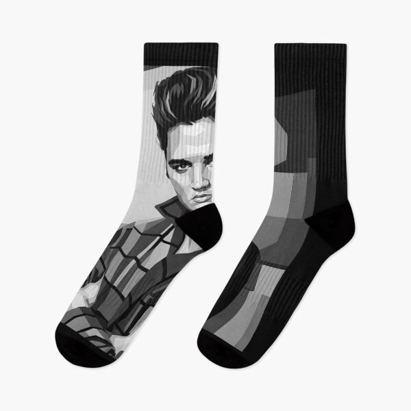 Item preview, Elvis Presley grayscale  designed and sold by Japanese art.
