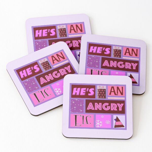 Item preview, Angry Elf Pink designed and sold by Normbot2000.
