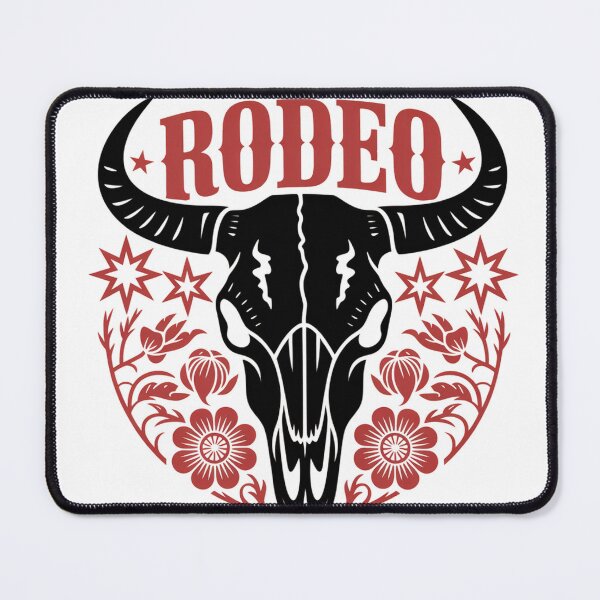 Item preview, Vintage Bull Skull Paper Cut Art with Western Stars designed and sold by Bloomkept.