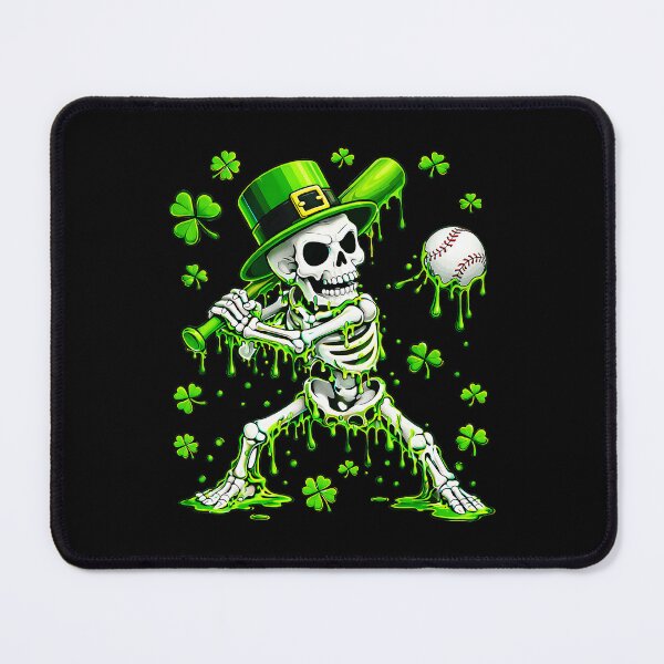 Item preview, Baseball Skeleton St Patrick’s Day Shamrock designed and sold by miaa-artistshop.