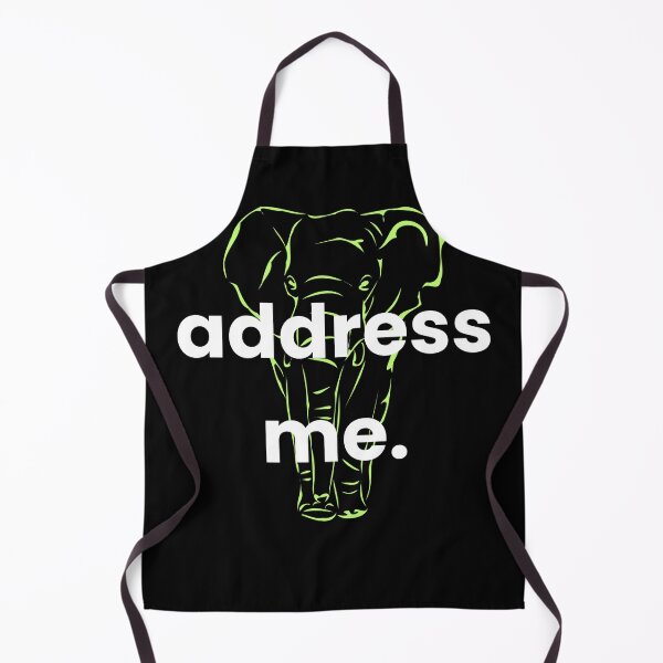 Item preview, Address Me Elephant Green designed and sold by BananaBank.