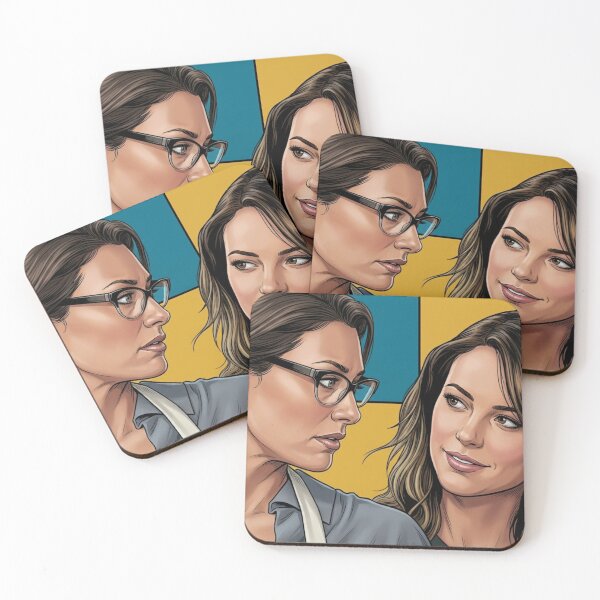 Item preview, Denise & Marilia Attraction Tv Series Lgbtq+ Comic Love Drama designed and sold by Mind Space.
