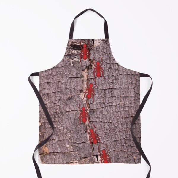 Item preview, Red Ants on Wood designed and sold by ROSE ANN BANILAR.