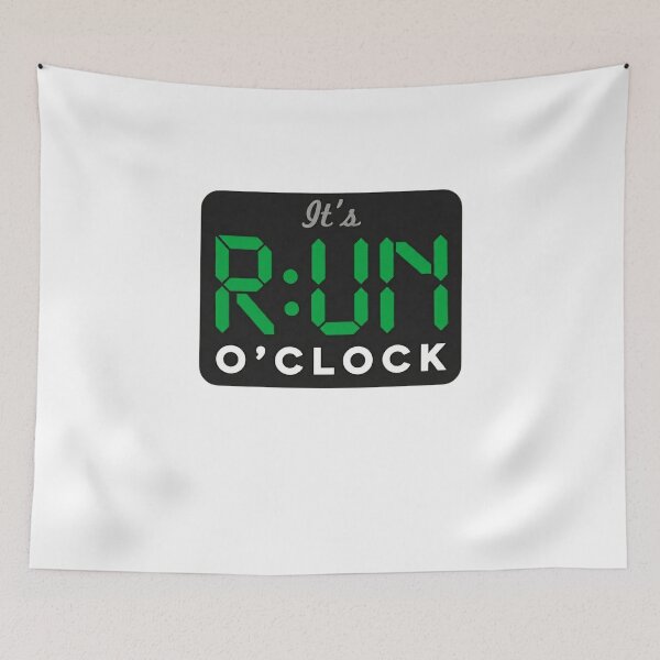 Item preview, It's RUN O'Clock - Retro Digital Timer Running Design designed and sold by Sashka-.