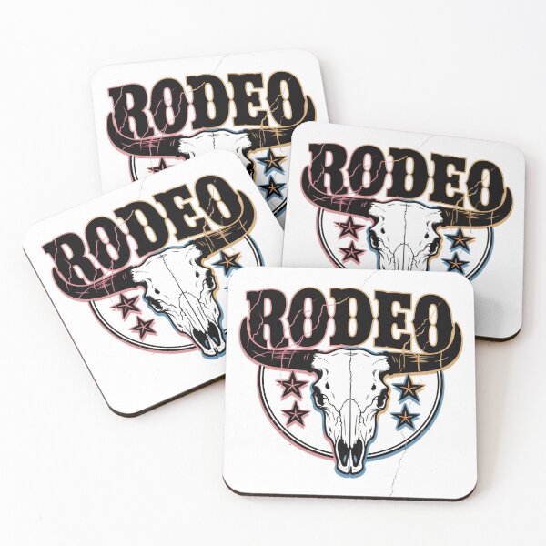 Item preview, Retro Risograph Bull Skull with Western Stars designed and sold by Bloomkept.
