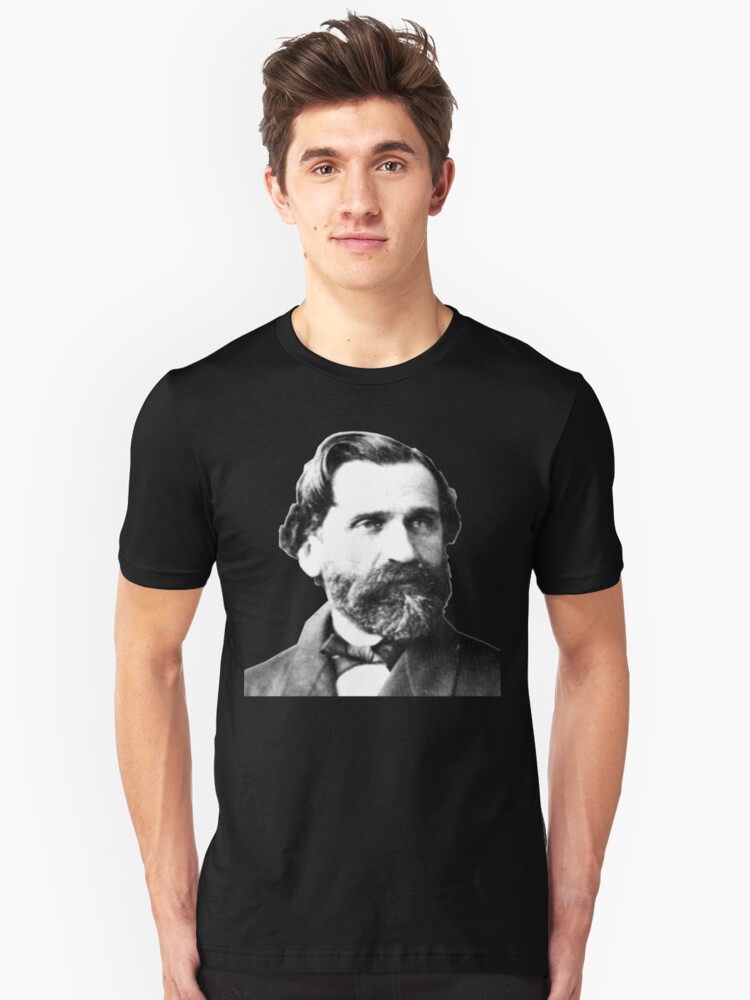 Alternate view of Giuseppe Verdi - Great Italian Opera Composer Slim Fit T-Shirt