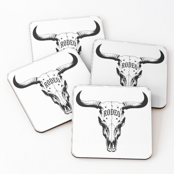 Item preview, Vintage Bull Skull Ink Wash Art designed and sold by Bloomkept.