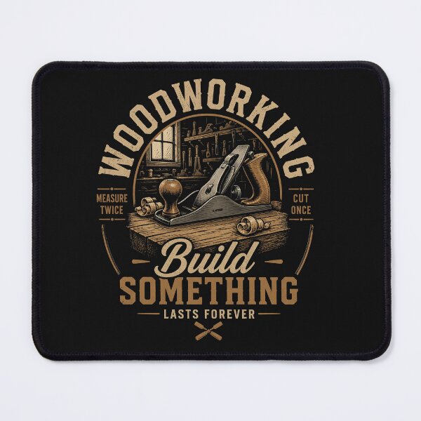 Item preview, Woodworking Build Something Lasts Forever designed and sold by Capturetees.