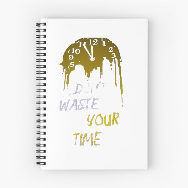 Item preview, Don't Waste Your Time - Melting Clock Art designed and sold by Hafcishop.