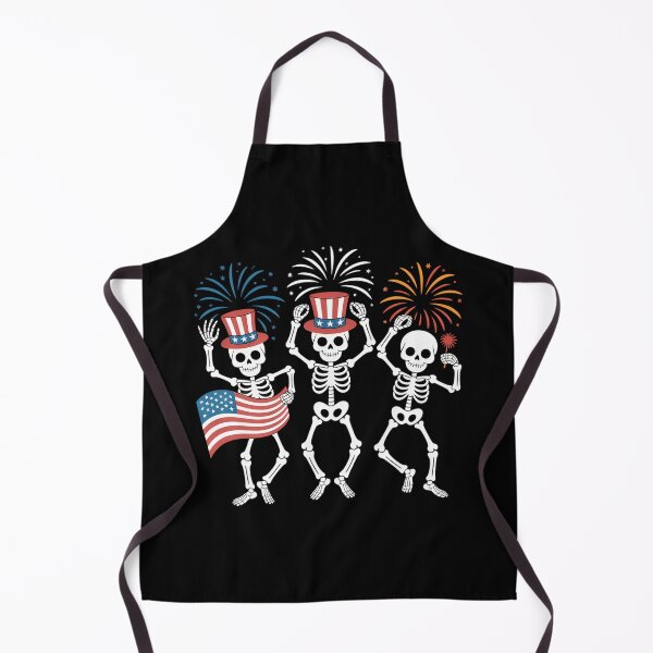 Item preview, 4th July Skeletons Fireworks Patriotic designed and sold by yamismaous.