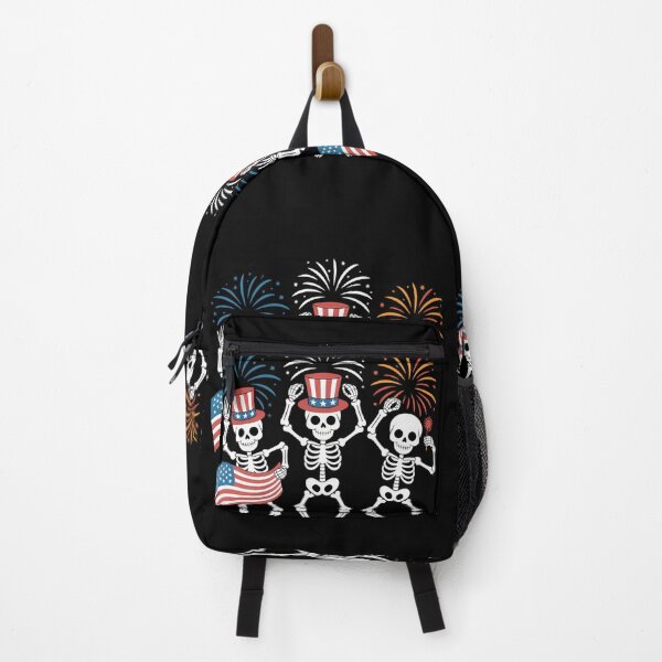 Item preview, 4th July Skeletons Fireworks Patriotic designed and sold by yamismaous.