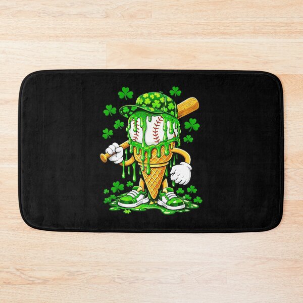 Item preview, Baseball Ice Cream Drip Shamrock Funny St Patricks Day  designed and sold by miaa-artistshop.
