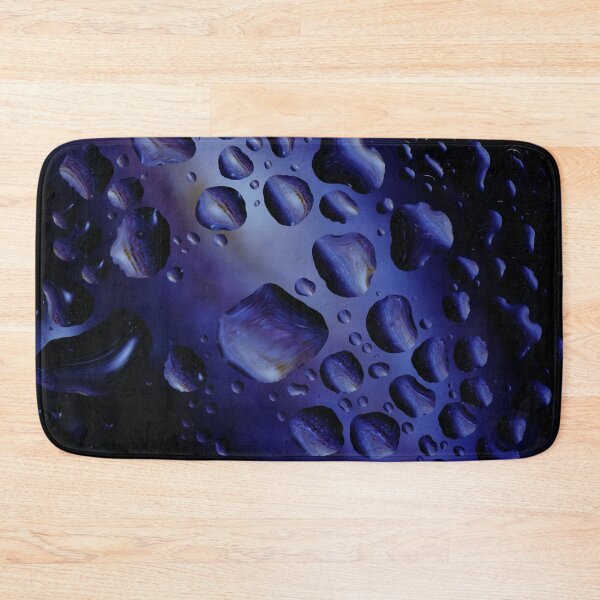 Item preview, Galactic Gemstones - Surreal Abstract Blue & Purple Water Macro designed and sold by AbulailArt.