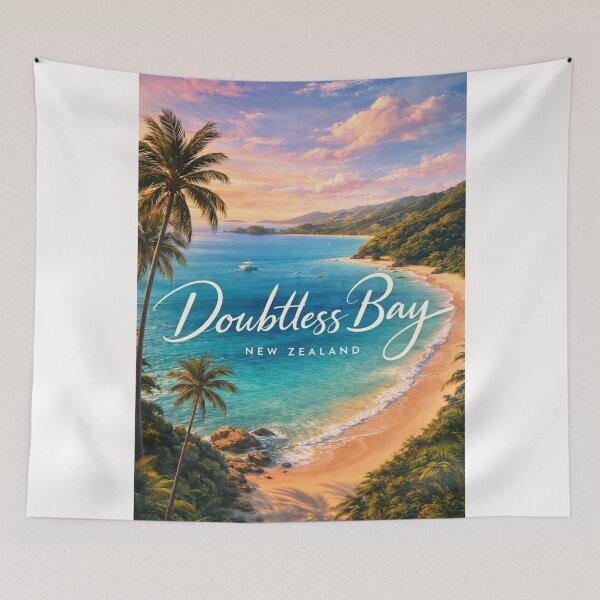Item preview, Doubtless Bay Karikari Peninsula Far North Coastal Harbour Panorama designed and sold by Places On Earth.