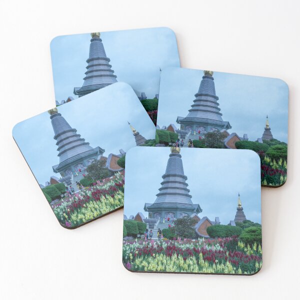 Item preview, Pra MA Ha Tat Noppamethanedon and Pra MA Ha Tat Nopphonphusiri, Doi Inthanon National Park, Chiang Mai, Thailand designed and sold by Ross.A.Campbell.