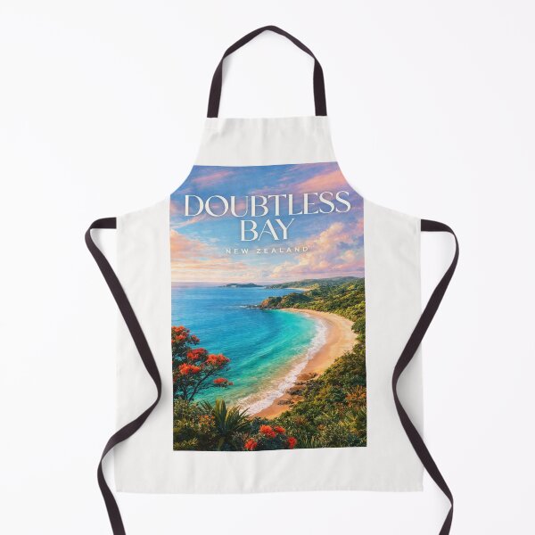 Item preview, Doubtless Bay Karikari Peninsula Northland Coastal Inlet Seaside Headlands designed and sold by Places On Earth.