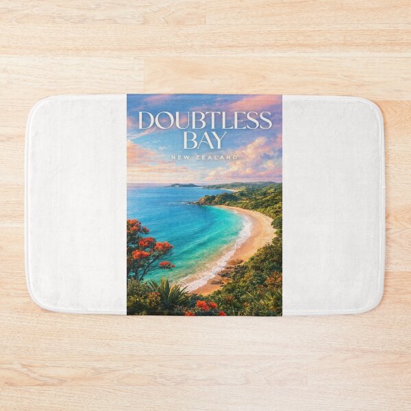 Item preview, Doubtless Bay Karikari Peninsula Northland Coastal Inlet Seaside Headlands designed and sold by Places On Earth.