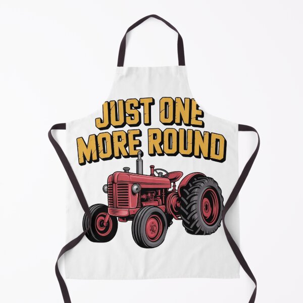 Item preview, Funny Farmer Cartoon Shirt – Just One More Round Tractor Design designed and sold by Picasfarmer.
