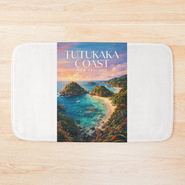 Item preview, Tutukaka Coast Poor Knights Islands Northland Marine Archipelago Shoreline designed and sold by Places On Earth.