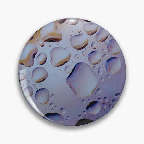 Item preview, Liquid Marble Jewels - Abstract Gemstone Water Droplets Macro Art designed and sold by AbulailArt.