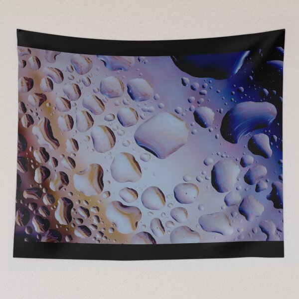 Item preview, Liquid Marble Jewels - Abstract Gemstone Water Droplets Macro Art designed and sold by AbulailArt.