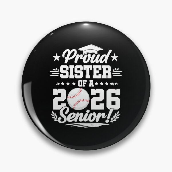 Item preview, Proud Sister of 2026 Senior Baseball Graduation  designed and sold by miaa-artistshop.