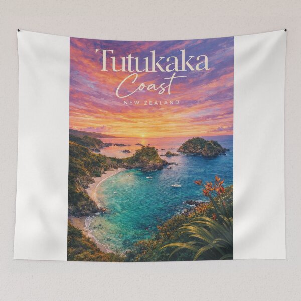 Item preview, Tutukaka Coast Poor Knights Islands Northland Coastal Reserve Ocean Peninsula designed and sold by Places On Earth.