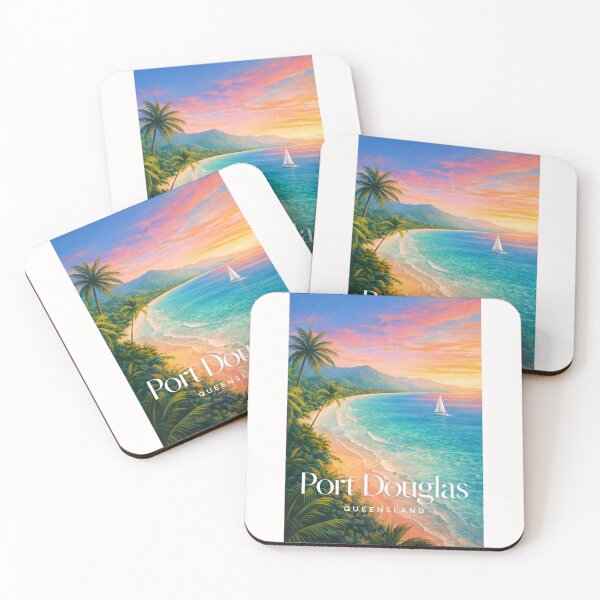 Item preview, Port Douglas Great Barrier Reef Daintree Queensland Tropical Coast Panorama designed and sold by Places On Earth.