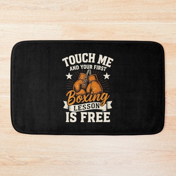 Item preview, Touch Me and Your First Boxing Lesson Is Free Funny Boxing  designed and sold by eliramaison.