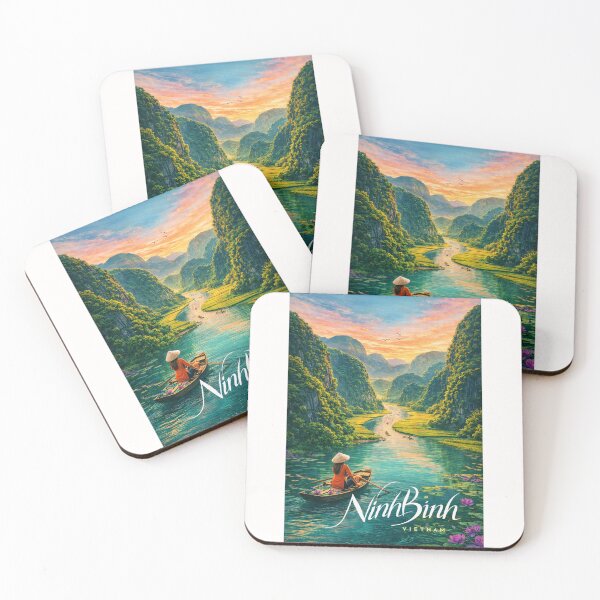 Item preview, Ninh Bình Tràng An Tam Cốc Karst Valley Riverway Northern Vietnam designed and sold by Places On Earth.