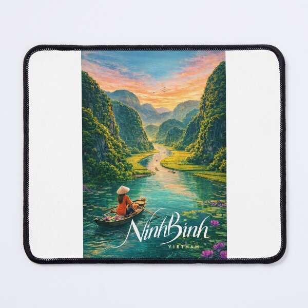 Item preview, Ninh Bình Tràng An Tam Cốc Karst Valley Riverway Northern Vietnam designed and sold by Places On Earth.