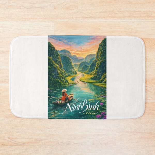 Item preview, Ninh Bình Tràng An Tam Cốc Karst Valley Riverway Northern Vietnam designed and sold by Places On Earth.