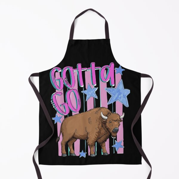 Item preview, Retro Bison Gotta Go - Funny Buffalo Wildlife Adventure designed and sold by haitrieuic96.