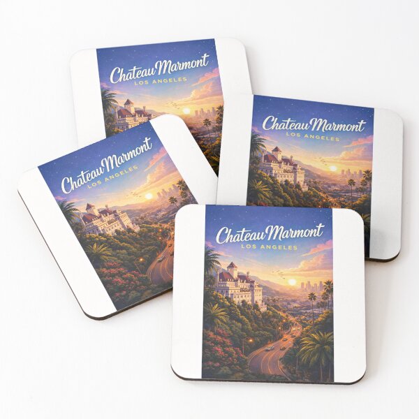 Item preview, Chateau Marmont Hollywood Hills Sunset Boulevard Los Angeles Historic Hideaway designed and sold by Places On Earth.