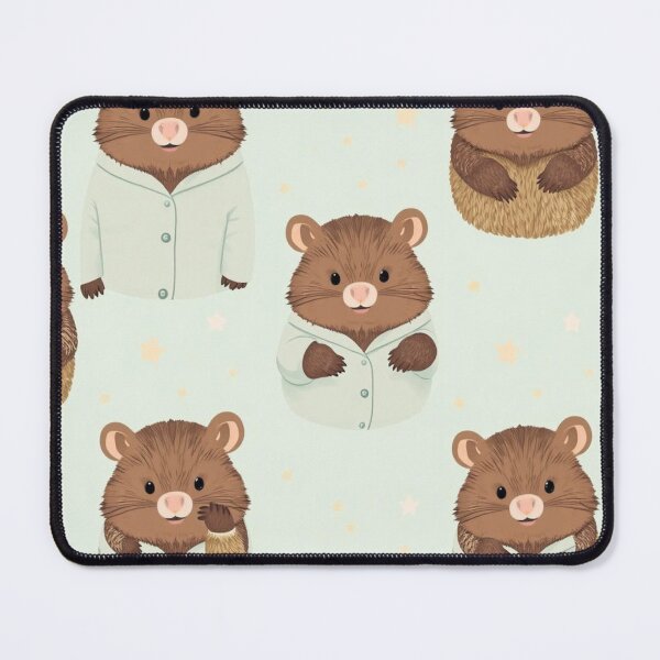 Item preview, Cute Wombats in Pyjamas with Stars designed and sold by pUNKnown.